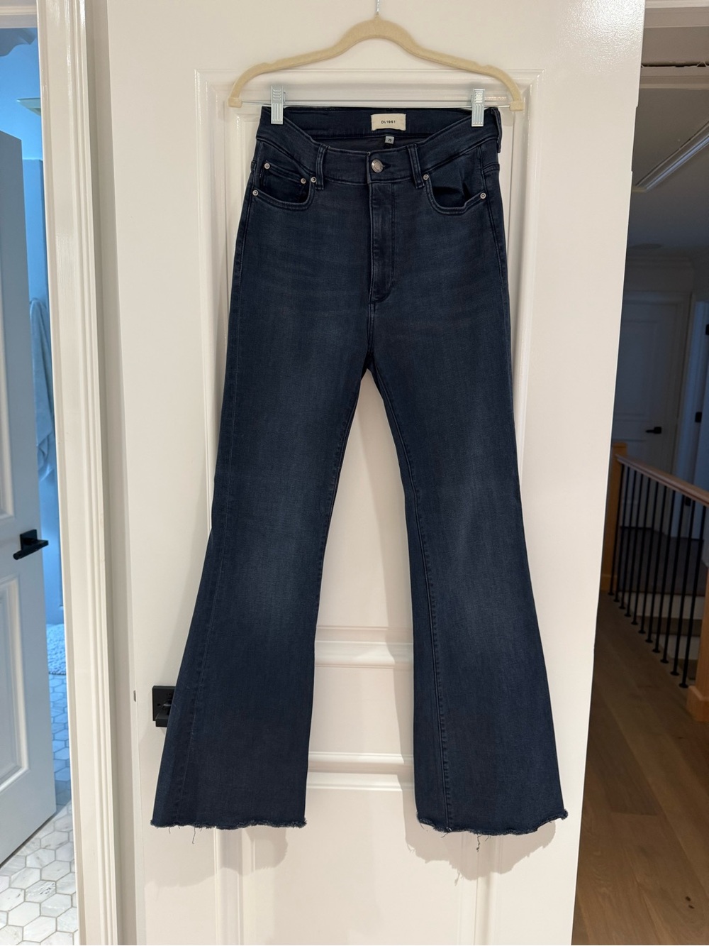 DL1961 Women's Dark Indigo Bootcut Jeans